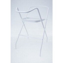 Tega metalni stalak za kadicu sa korpom 102cm,bijeli Cene