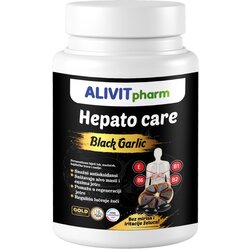 Alivit black garlic hepato care, 90 kapsula Cene