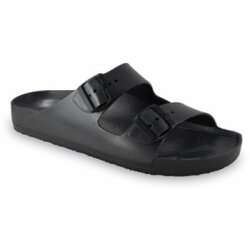 Grubin muške papuče 3234300 kairo light crne Cene