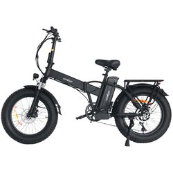 Windgoo F21 Pro – Zložljivo 20-palčno električno kolo z debelimi pnevmatikami, baterija 48 V 12,5 Ah, črna, (5000249665) Cene