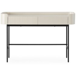 MOME Kremno bela stranska mizica 40x120 cm Willa – Cene