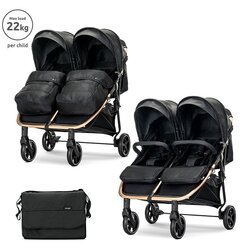 Lorelli kolica za blizance Duo, Black Cene