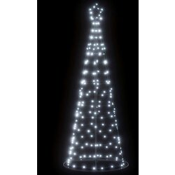 vidaXL LED božićno drvce 200 LED hladno bijelo 182 cm Cijene