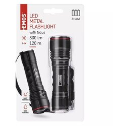 Emos ročna LED svetilka 330 lm, 3x AAA P3114 Cene