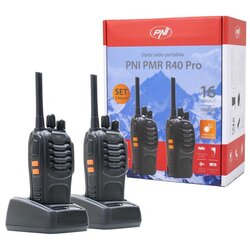PNI PMR R40 Pro,prenosna radijska postaja, komplet 2 kosa. Cene