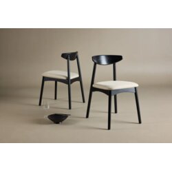 Vind Collection Vind Ven blagovaonska stolica, crna, set od 2 Cene
