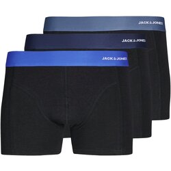 Jack & Jones Boksarice 'JACNICK' modra / temno modra / bela Cene