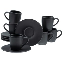 Creatable Kavni Servis Soft Touch Black, 12-Delni Cene
