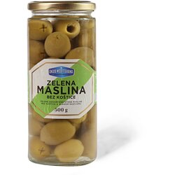 Ukus Mediterana Zelena maslina bk 500g Cene