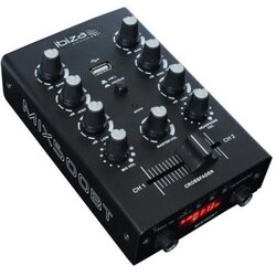  2-KANALNA MIKSETA IBIZA MIX500BT REC/USB/BLUETOOTH Cene