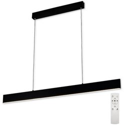 Top Light led prigušiva luster na sajli LED/30W/230V crna + daljinski upravljač Cene