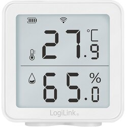 Logilink SC0116 hygrometer /psychrometer Indoor Electronic hygrometer White Cene