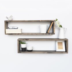 Woody Fashion Hanah Home Zidna polica Aa007 Cene