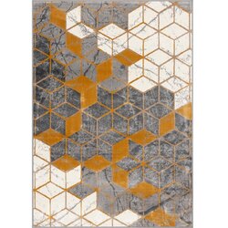 FD Oker žuti/sivi tepih 160x230 cm Soft – Cene