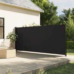 vidaXL Bočna tenda na uvlačenje crna 160 x 300 cm Cijene
