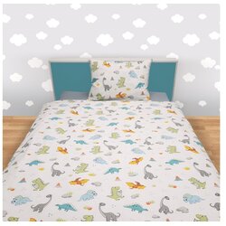Textil posteljina Ana 140x200 cm Dinosaurusi 1010194 Cene