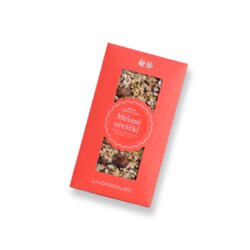 Drop shop d.o.o., La Chocolate TEMNA ČOKOLADA Z MEŠANIMI OREŠČKI Cene