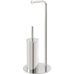 Feridras DRŽAČ TOLETNOG PAPIRA I WC ČETKE 56 cm, KROMIRANI ČELIK Cene