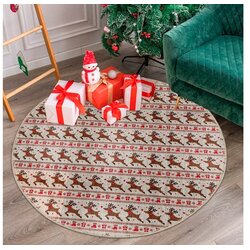 Conceptum Hypnose Tepih Woobtny0326, 80 x 80cm, Šareni Cijene