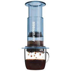 Aeropress clear blue, (21233862) Cene