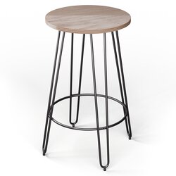 Blumfeldt Bistro stol Hamilton Ø60cm Drveni čelični okvir Cijene