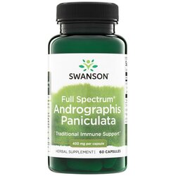 Swanson Andrographis paniculata 400 mg (60 kapsula) Cene