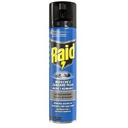 Raid sprej protiv muha i komaraca 400 ml Cene
