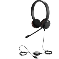 Jabra Evolve 20 UC Stereo Slušalke Žične Obruč za glavo Pisarna / klicni center USB Tip-A Črna Cene