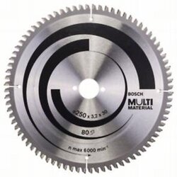 Bosch List kružne testere Multi Material 2608640516, 250 x 30 x 3,2 mm; 80 Cene