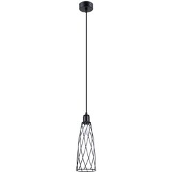 Sollux Lighting SL.1165 - visilica na sajli suba 1xE27/15W/230V crna Cene