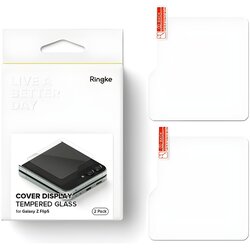 Ringke 2x Zaščitno steklo za Samsung Galaxy Z Flip 5 - Prosojna Cene