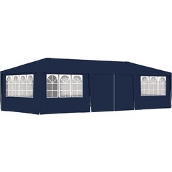  Profesionalni šator za zabave 4 x 9 m plavi 90 g/m² Cijene