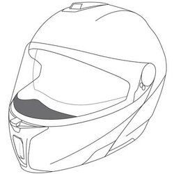 Agv usmerivač vazduha sportmodular crn Cene