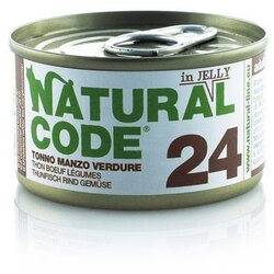 Natural Code cat jelly konzerva za mačke - tuna, beef and vegetables 85g Cene