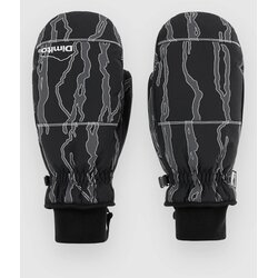 Dimito Hae Reflective Line Rokavice Mitt hae mt black Cene