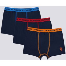 U.S. Polo Assn. set bokserica za dečake US1370, 3 komada, teget Cene