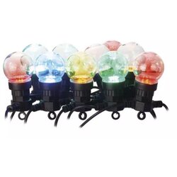 Emos 50 led svetlobna veriga -10× party žarnice, 5m, IP44, večbarvne DCPM01 Cene