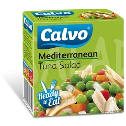 Calvo tuna salata Mediteranska 150g Cene
