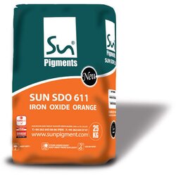 Sun pigments Oksidna boja za beton/gips - Narandzasta 25KG Cene