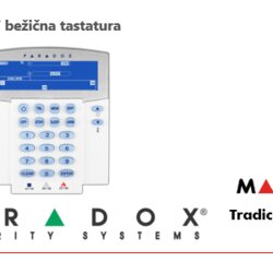Paradox K37 bežična tastatura Cene