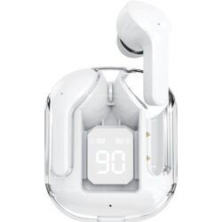 ADDAtech Slušalke TWS-003-WH, Crystal TWS, in-ear, AAC, bluetooth 5.1, bele, (21254904) Cene