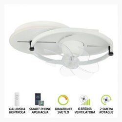 RADNJICA Plafonska lampa sa ventilatorom PF1101-55 Cene