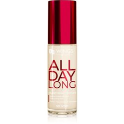 AA Wings of Color All Day Long Long Lasting Foundation dolgoobstojen tekoči puder odtenek 501 Ivory 30 ml Cene