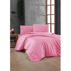 Pink Ranforce Double Quilt Cover Set (DE) Cene