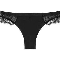 Adalet Eco Period Flora Menstrual Panty Normal Black S Cene