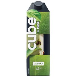 Cube voćni napitak by tube jabuka 1.5L brik Cene