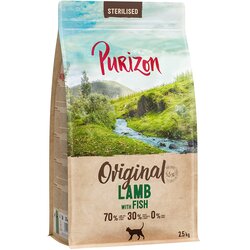 Purizon Sterilised Adult jagnjetina z ribo - brez žit - 2,5 kg Cene