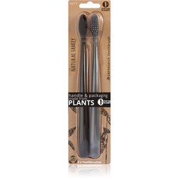Natural Family CO. twin Pack Bio Toothbrush - Pirate Black & Monsoon Mist Cijene