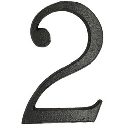 Kućni Hišna številka 2 (aluminij, višina: 115 mm) Cene
