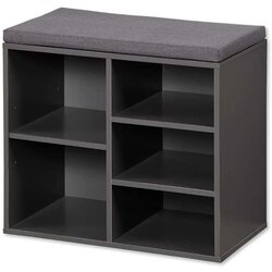 Kesper KSP15913 mini cipelarnik sivi sa jastukom za sedenje 51.5 x 48 x 29,5 cm Cene